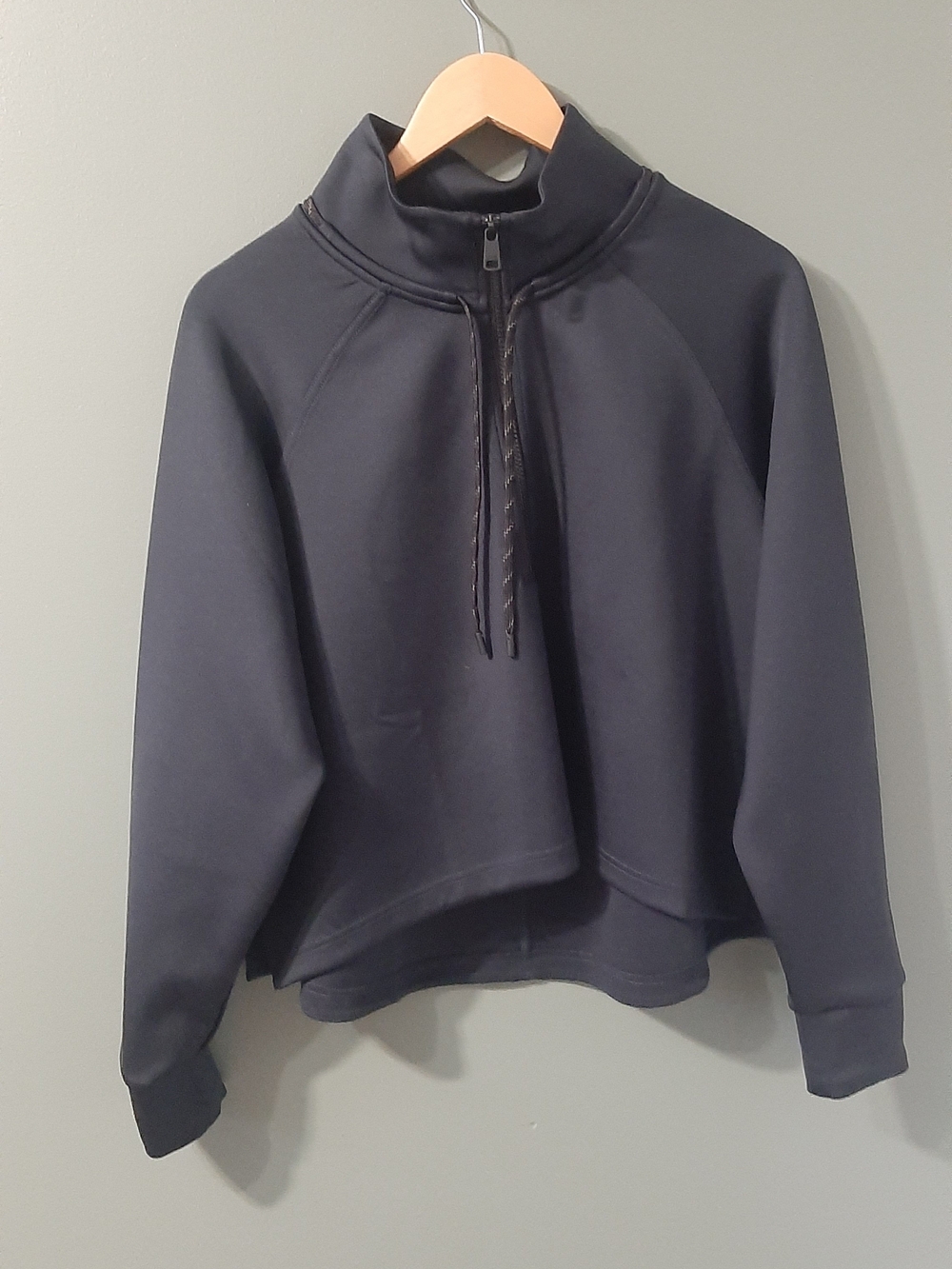 Lole Black Half-Zip Funnel Neck Pullover
